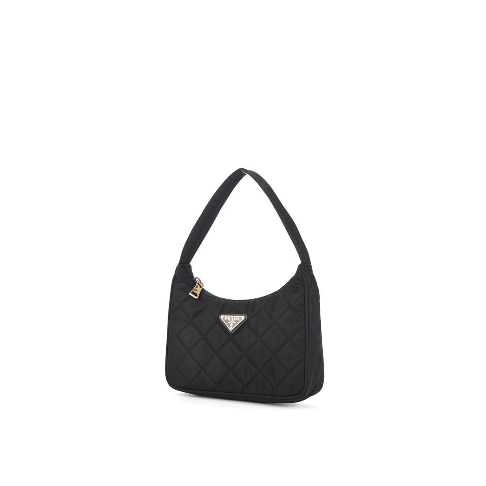 Prada Re-Nylon quiltad axelväska