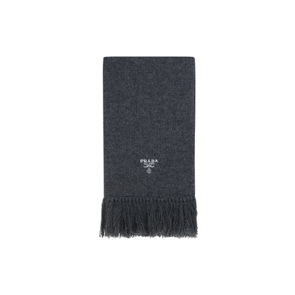 Prada halsduk med kashmirlogotyp