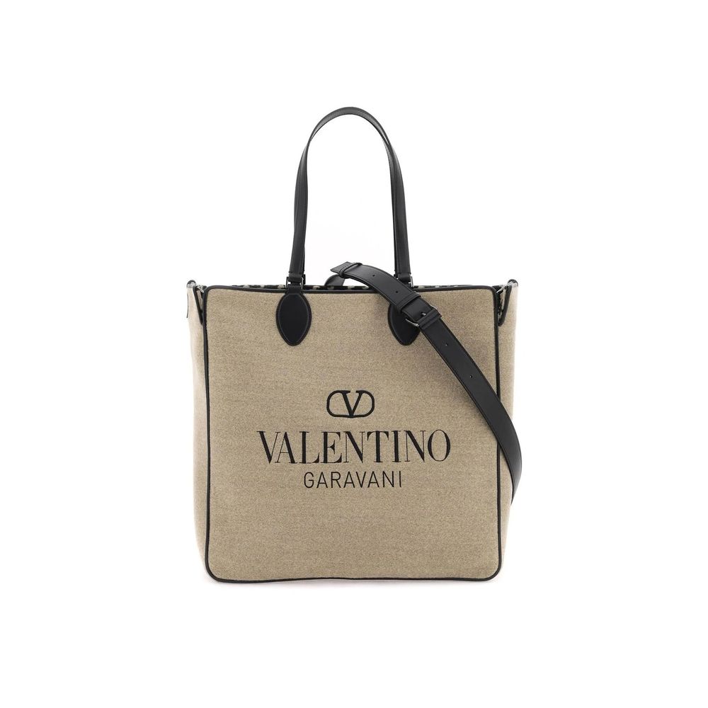 Valentino Garavani Toile Iconographe Vändbar tygväska