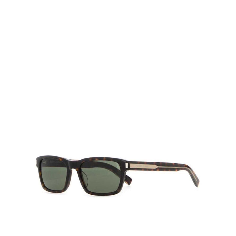 Saint Laurent fyrkantiga logotypsolglasögon