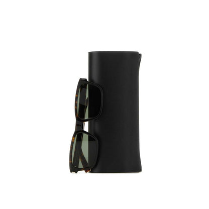 Saint Laurent fyrkantiga logotypsolglasögon