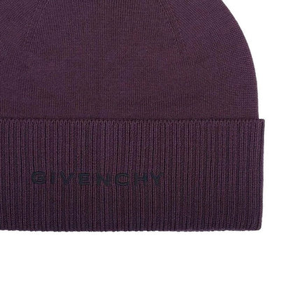 Givenchy ullhatt med logotyp
