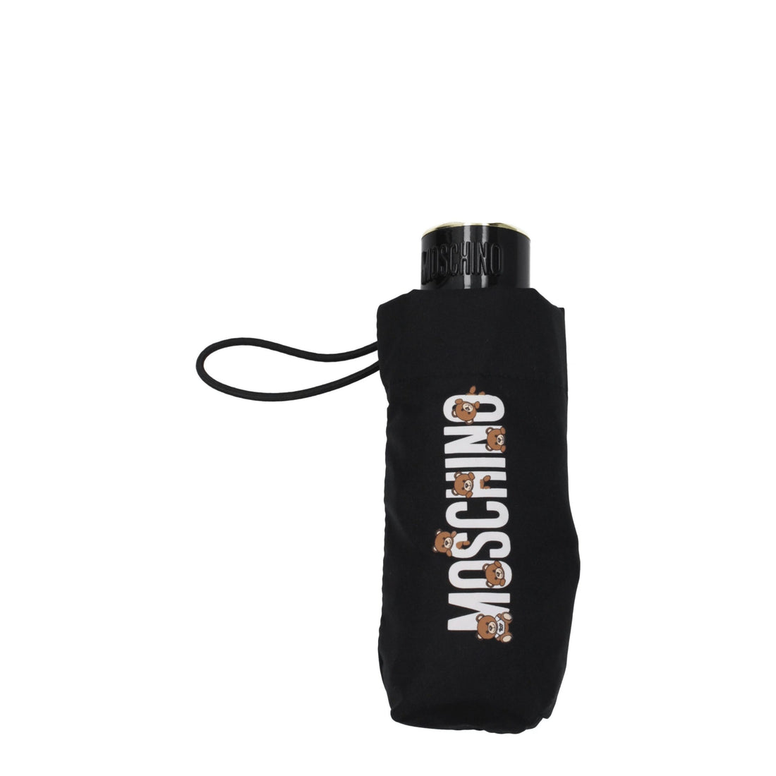 Moschino svarta polyesterparaplyer