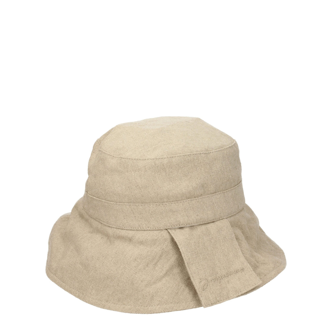 Jacquemus Beige Linne Bucket Hats
