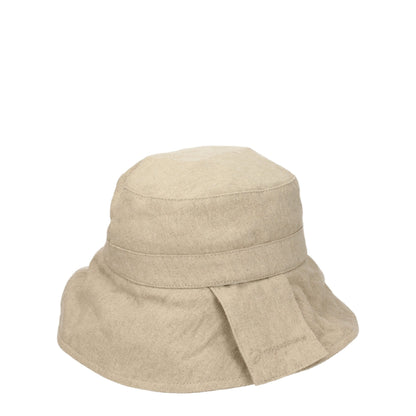 Jacquemus Beige Linne Bucket Hats