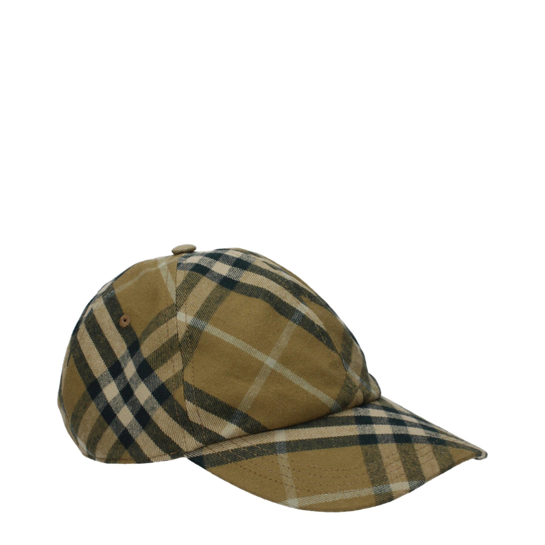 Burberry gröna bomullskepsar (basebollkeps)