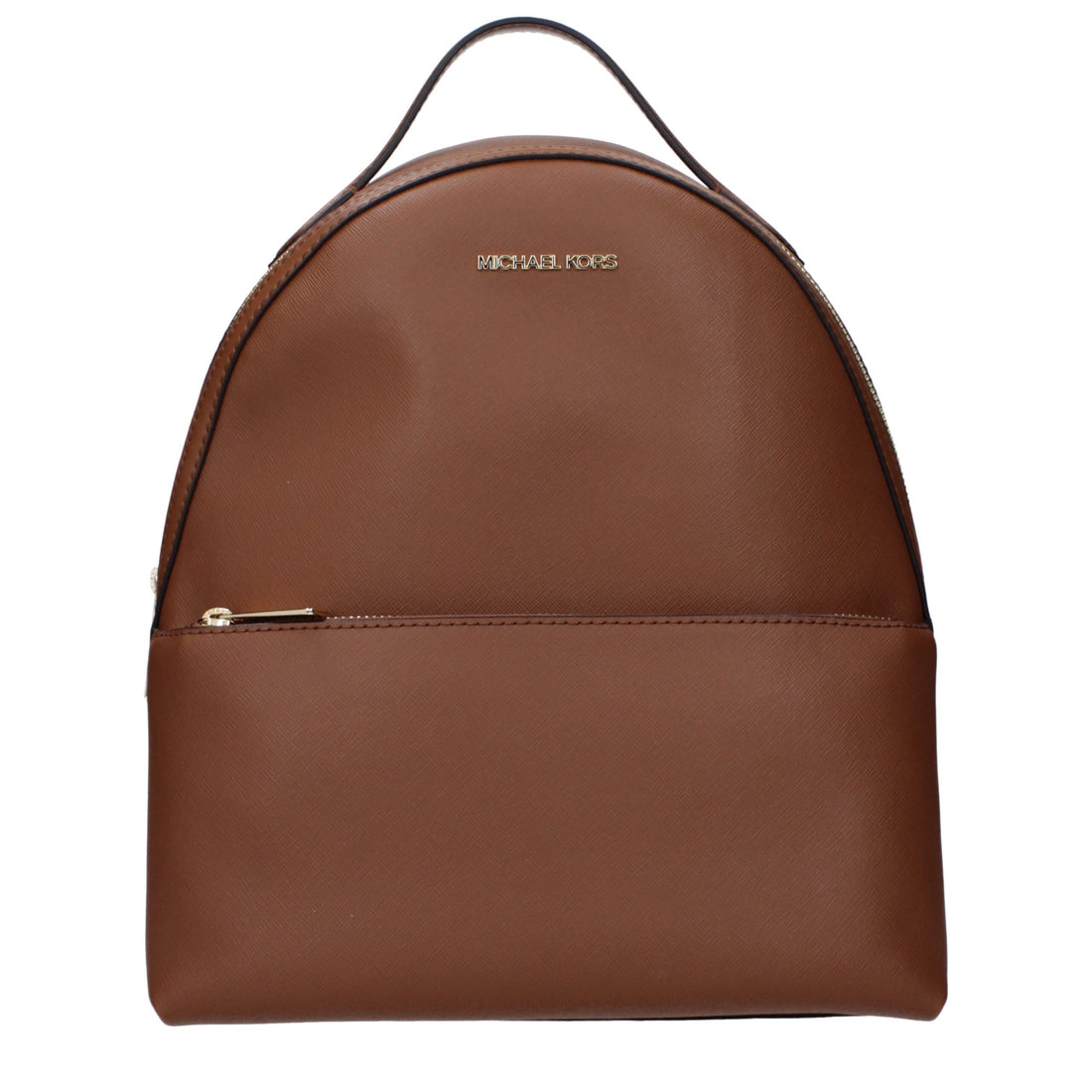 Michael Kors bruna läderryggsäckar