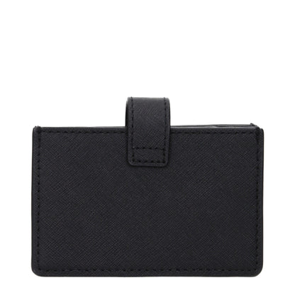 Michael Kors svarta läderkorthållare