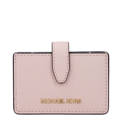 Michael Kors Rosa Läderkorthållare