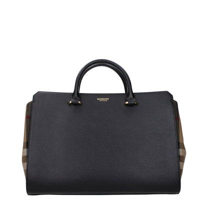 Burberry svarta läderväskor
