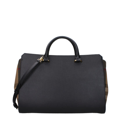 Burberry svarta läderväskor