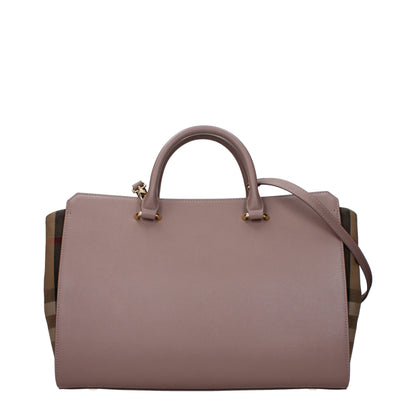 Burberry grå läderväskor