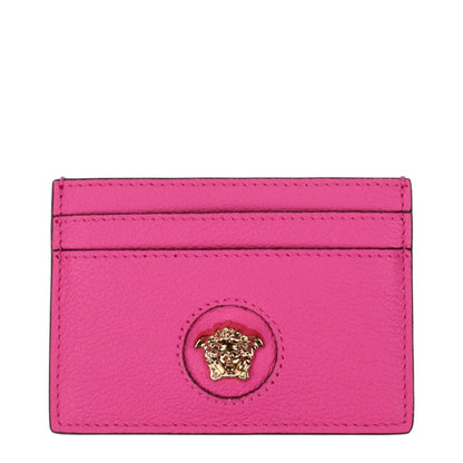 Versace Rosa Läderkorthållare