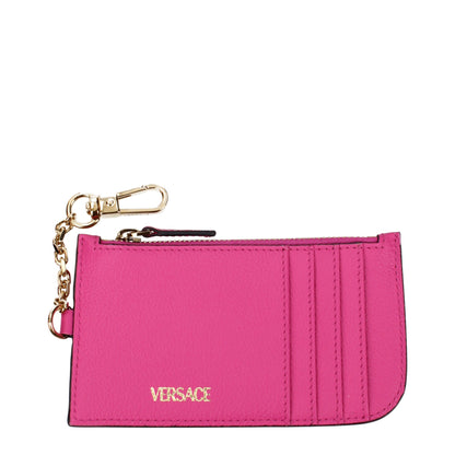 Versace Rosa Läderplånböcker