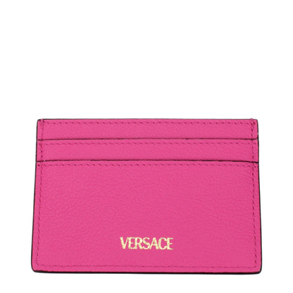 Versace Rosa Läderkorthållare