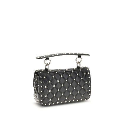 Valentino Garavani liten Rockstud-väska i läder med spikes