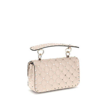 Valentino Garavani liten Rockstud-väska i läder med spikes