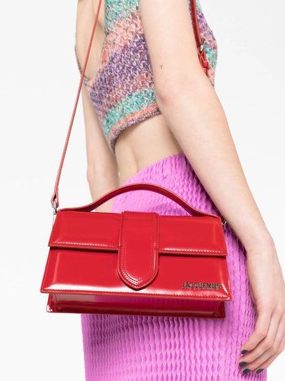Jacquemus Le Grand Bambino Röd Väska