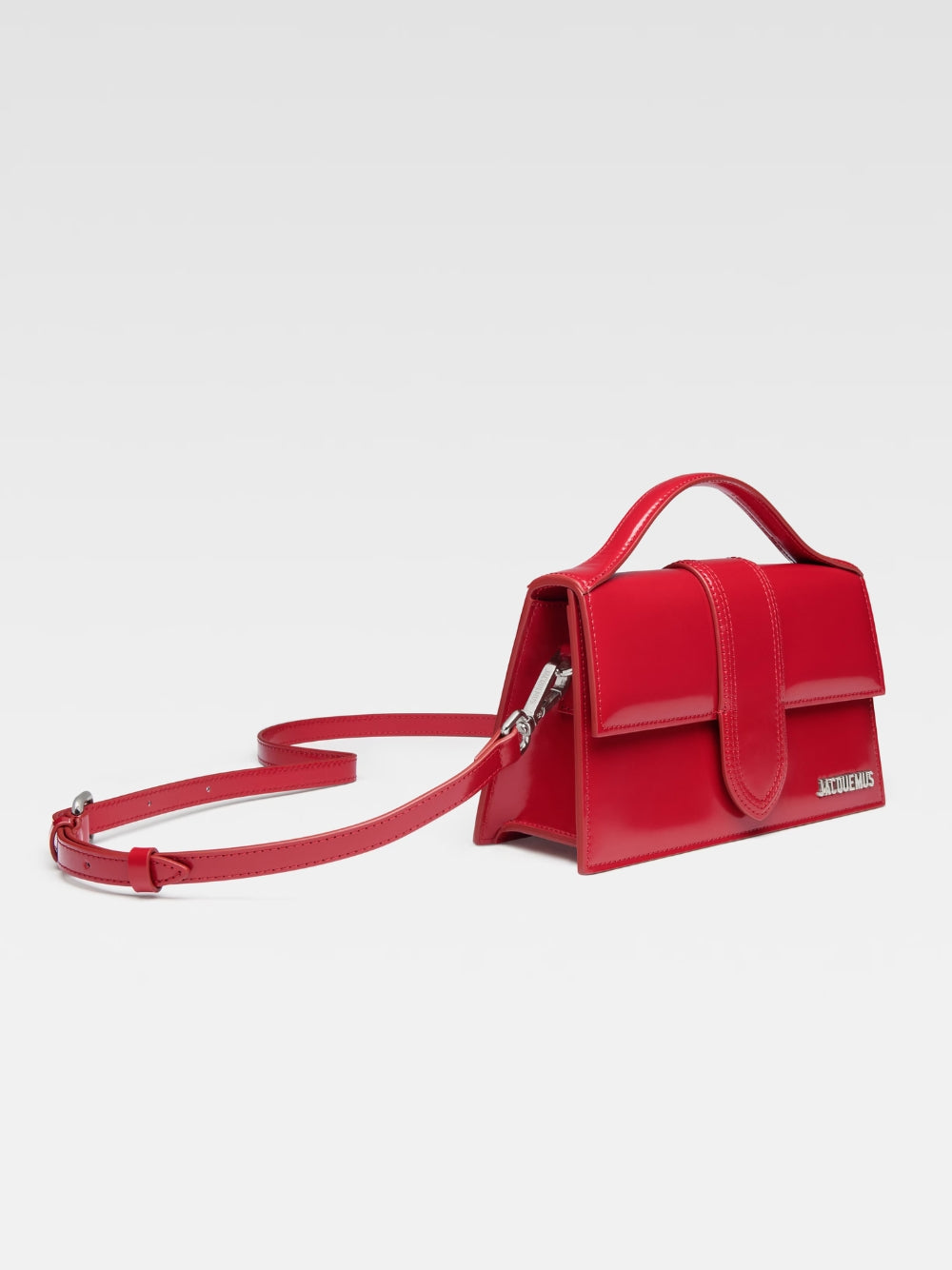 Jacquemus Le Grand Bambino Röd Väska
