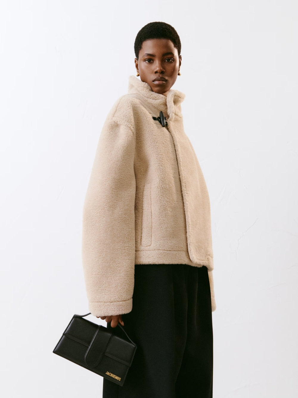 Jacquemus Le Grand Bambino svart väska