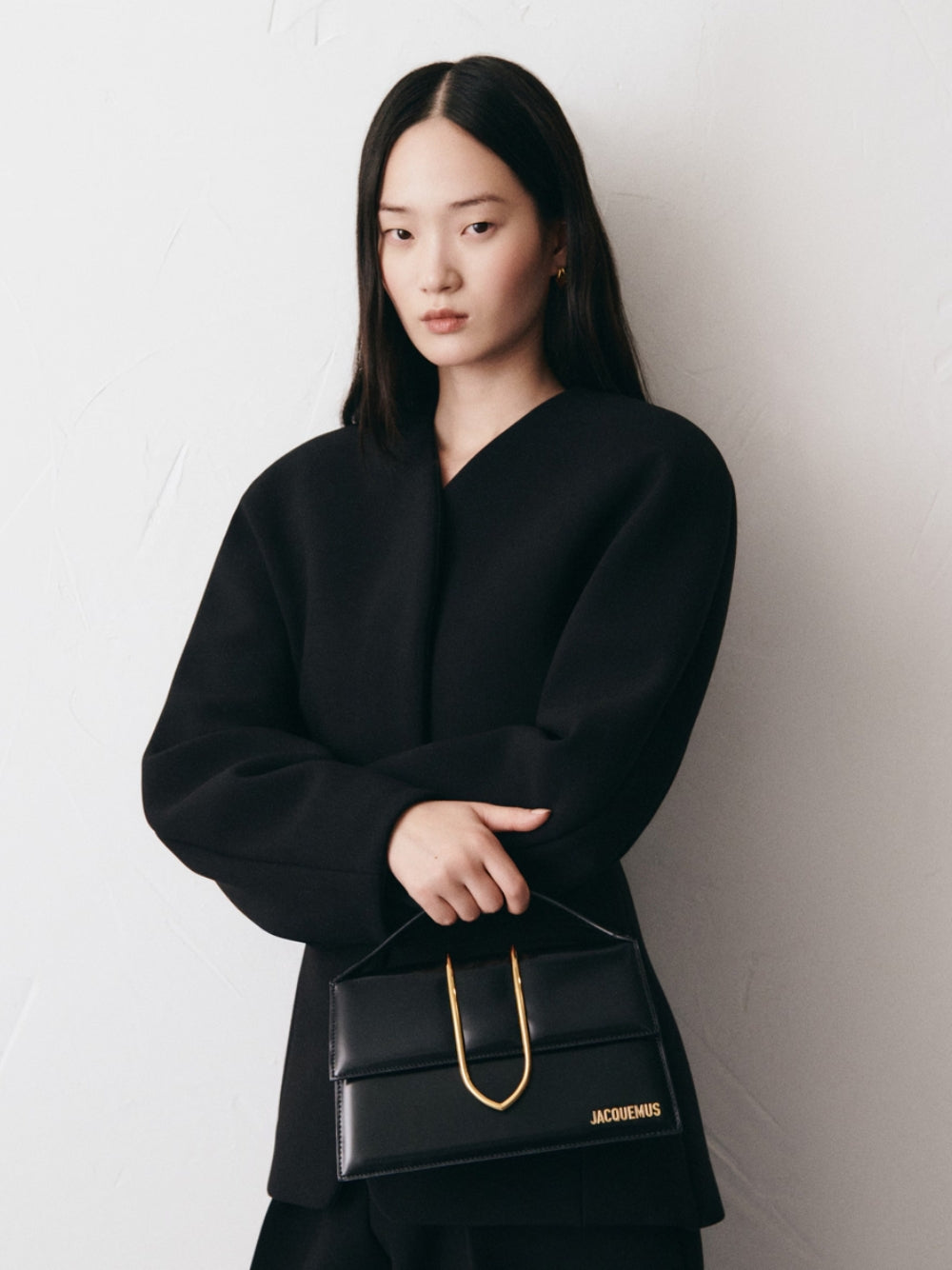 Jacquemus Le Grand Bambino svart väska
