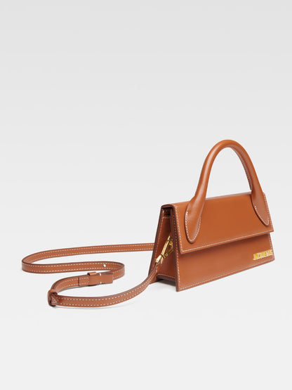 Jacquemus Le Chiquito lång brun väska