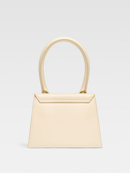 Jacquemus Le Chiquito Moyen elfenbensväska