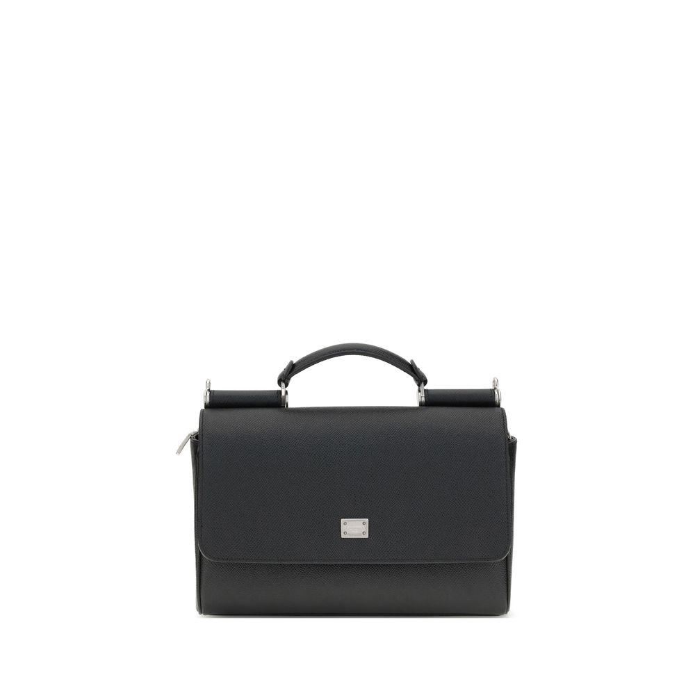 Dolce &amp;amp; Gabbana My Sicily läderhandväska