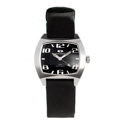Time Force svart nylonklocka