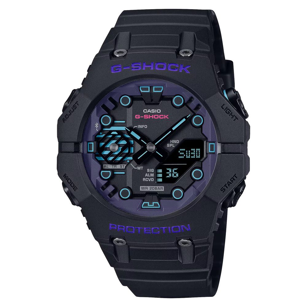 Casio svart hartsklocka