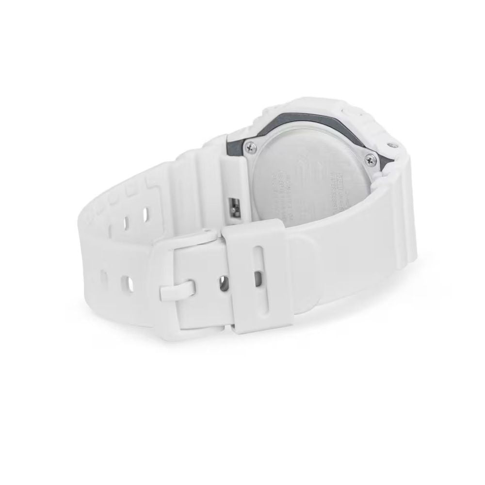 Casio vit hartsklocka