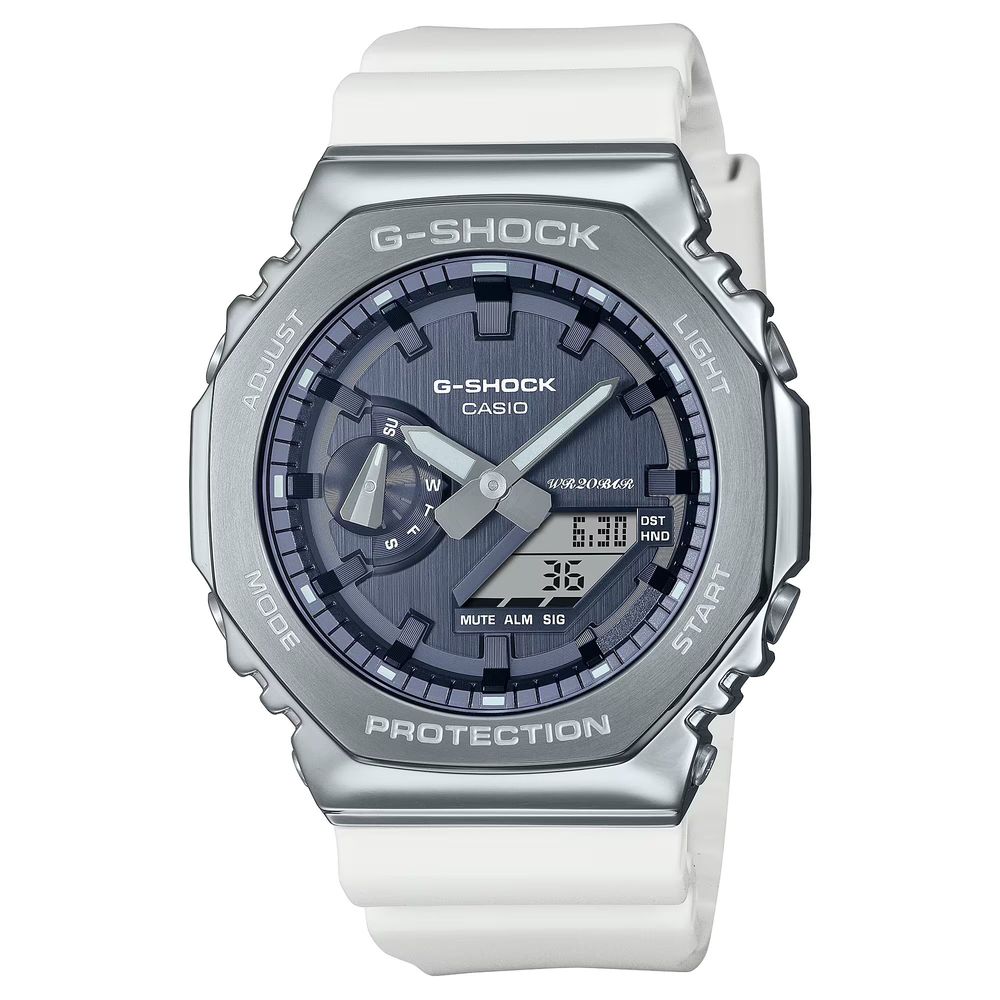 Casio vit syntetisk klocka