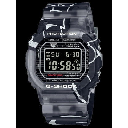 Casio grå hartsklocka