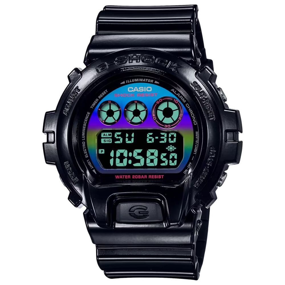 Casio svart hartsklocka
