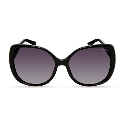 Kenneth Cole svarta resin solglasögon