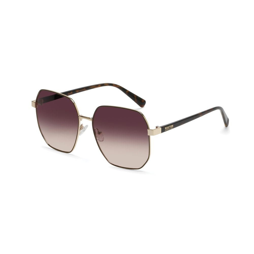 Kenneth Cole guldfärgade metallsolglasögon