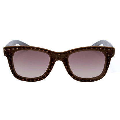 Italia Independent bruna acetatsolglasögon