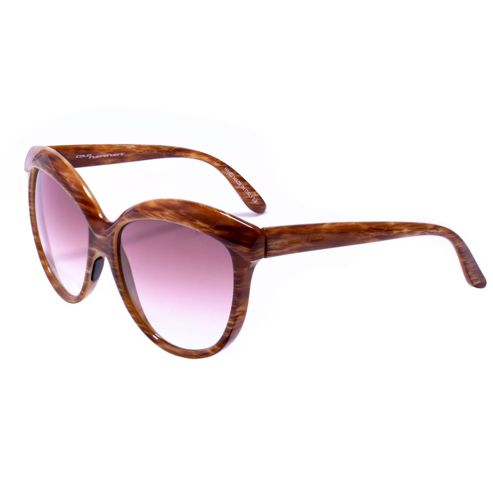 Italia Independent bruna acetatsolglasögon