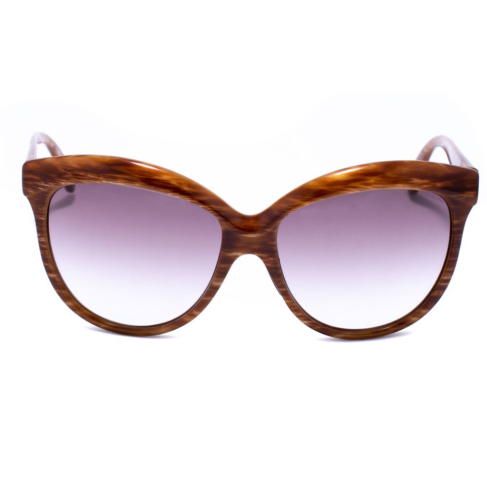 Italia Independent bruna acetatsolglasögon