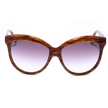 Italia Independent bruna acetatsolglasögon