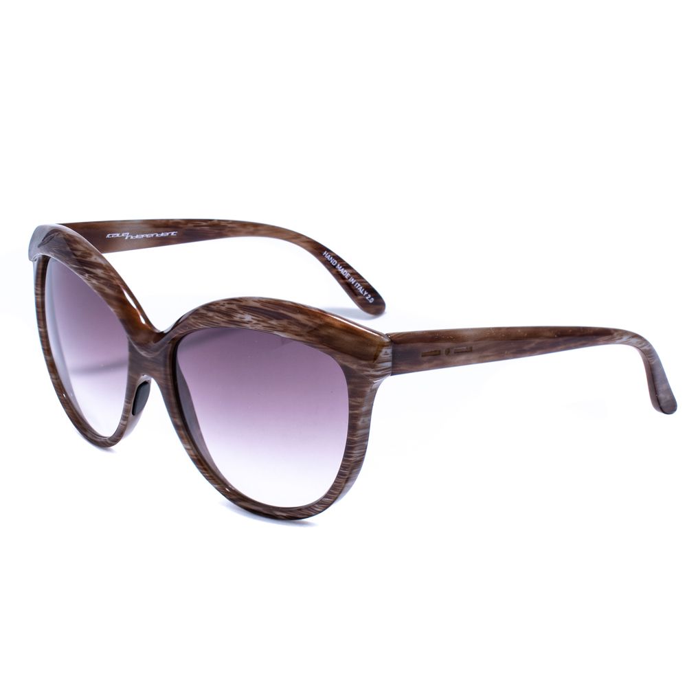 Italia Independent bruna acetatsolglasögon