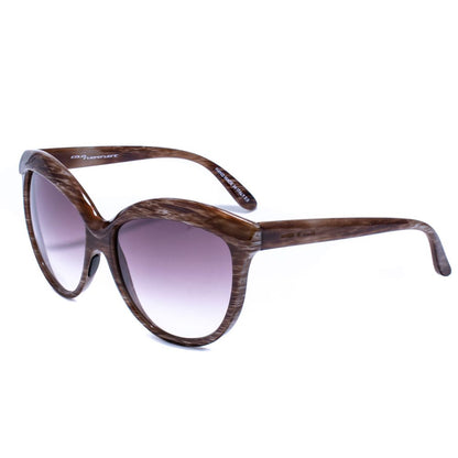 Italia Independent bruna acetatsolglasögon