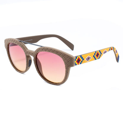 Italia Independent bruna acetatsolglasögon