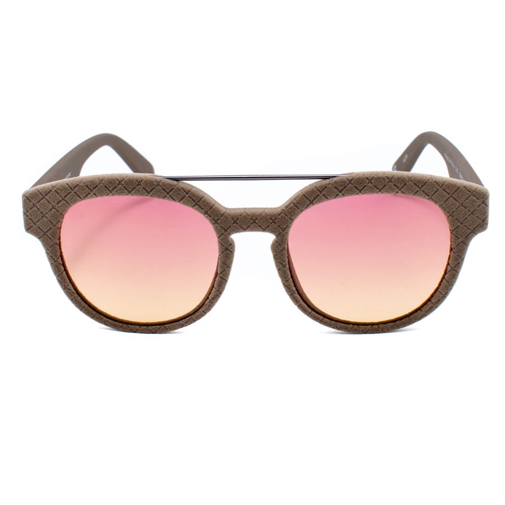 Italia Independent bruna acetatsolglasögon