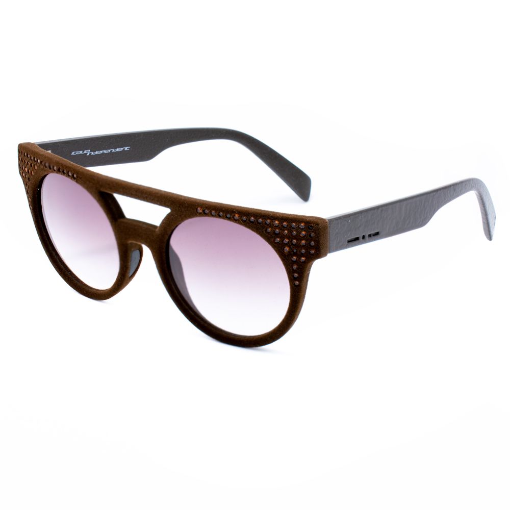 Italia Independent bruna acetatsolglasögon