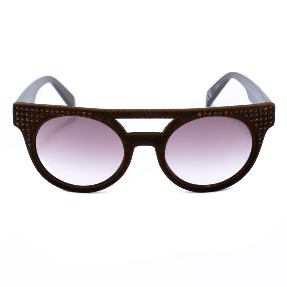 Italia Independent bruna acetatsolglasögon