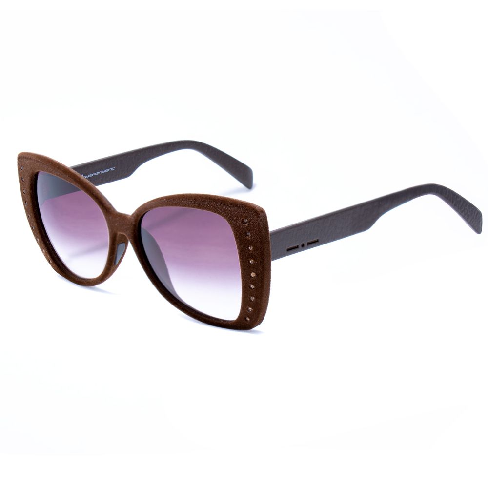 Italia Independent bruna acetatsolglasögon