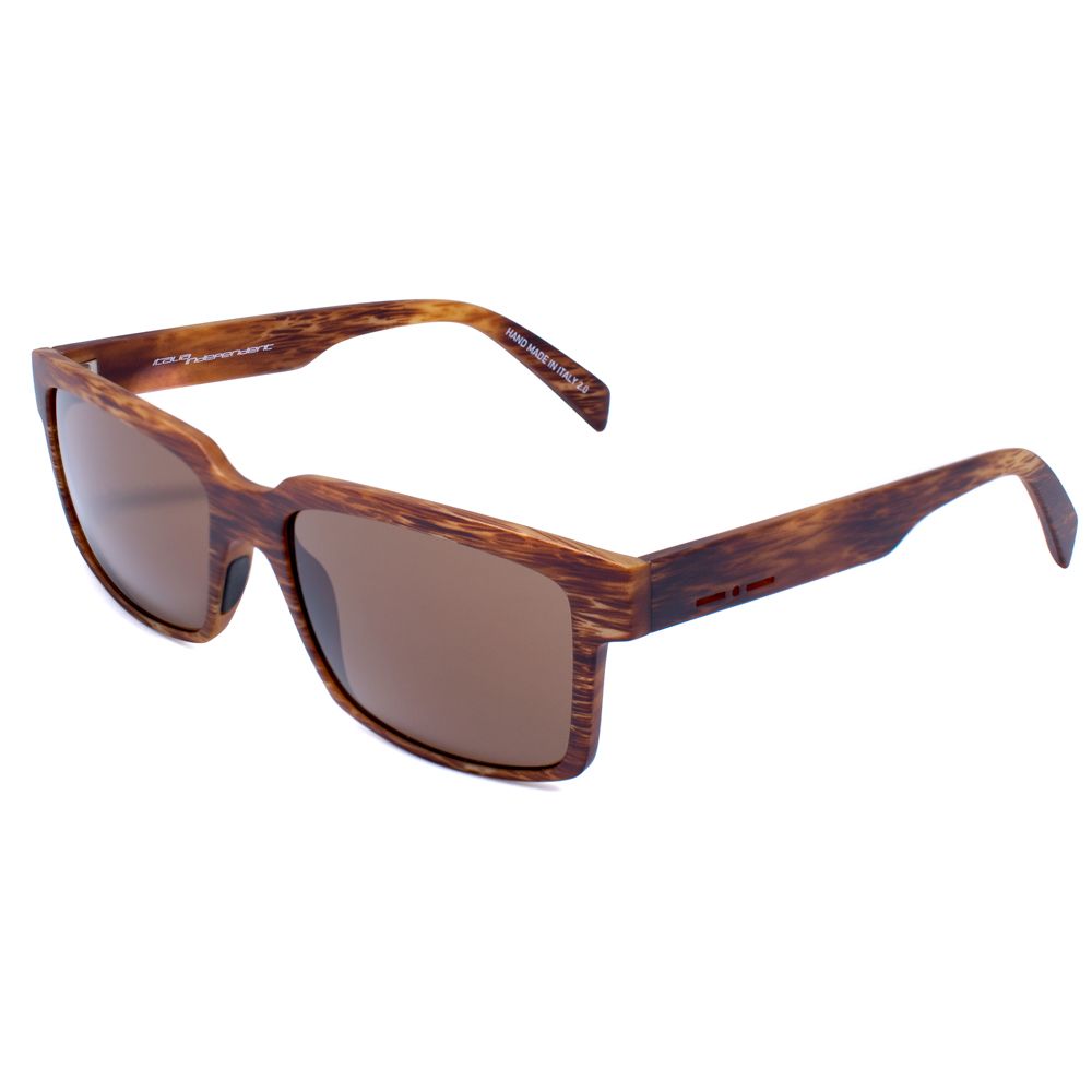 Italia Independent bruna acetatsolglasögon