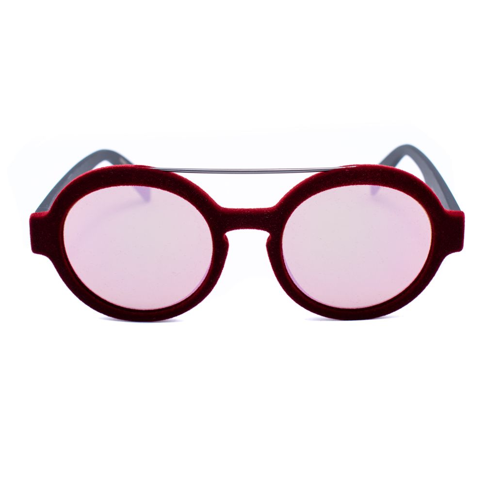 Italia Independent Bordeaux Acetat Solglasögon