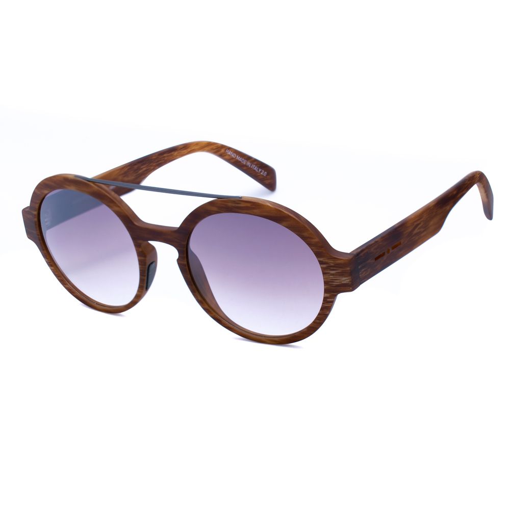 Italia Independent bruna acetatsolglasögon